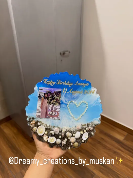 Blue Ocean Theme Frame — Design #05