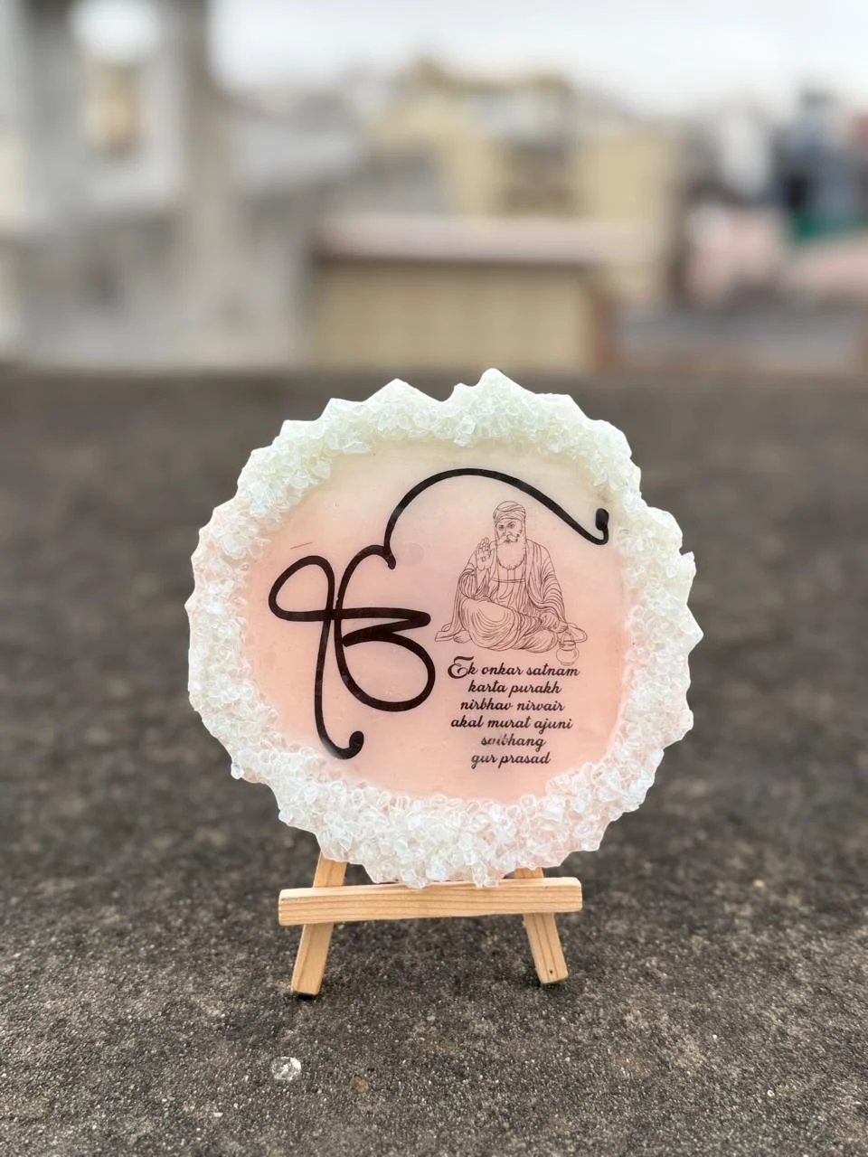 Personalised Floral Logo Stand — Design #20